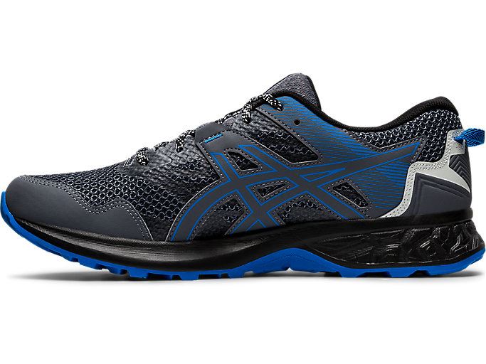 Black Asics GEL-Sonoma 5 (4E) Men's Trail Running Shoes | FOSW3461