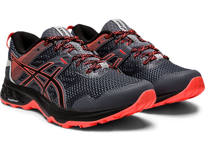 Black Asics GEL-Sonoma 5 Women's Trail Running Shoes | IGER7034