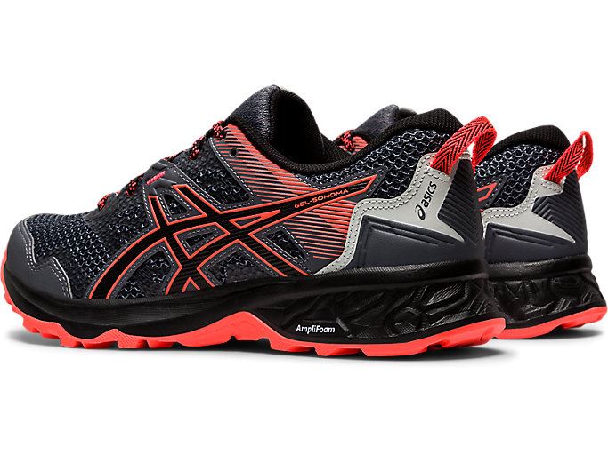 Black Asics GEL-Sonoma 5 Women's Trail Running Shoes | IGER7034