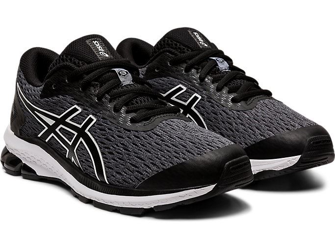 Black Asics GT-1000 9 GS Kids' Sneakers | OYPQ3595