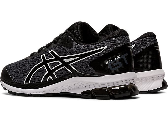 Black Asics GT-1000 9 GS Kids' Sneakers | OYPQ3595