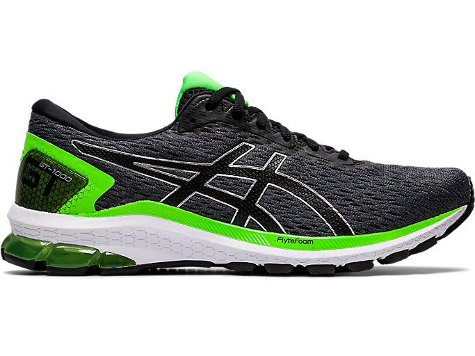 Black Asics GT-1000 9 Men\'s Running Shoes | IDUJ3665