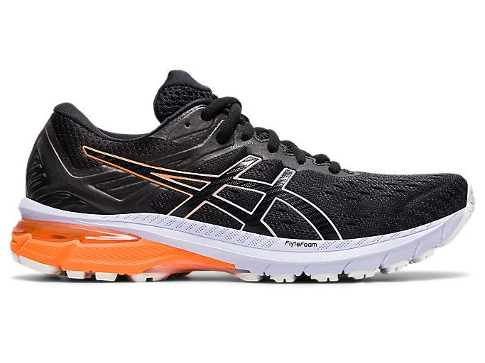 Black Asics GT-2000 9 (D) Women's Running Shoes | YMMO9139