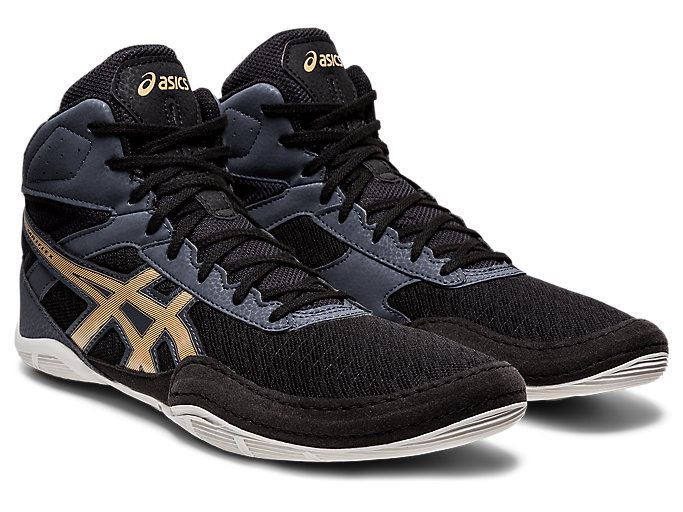 Black Asics MATFLEX 6 Men's Wrestling Shoes | DBHG7633