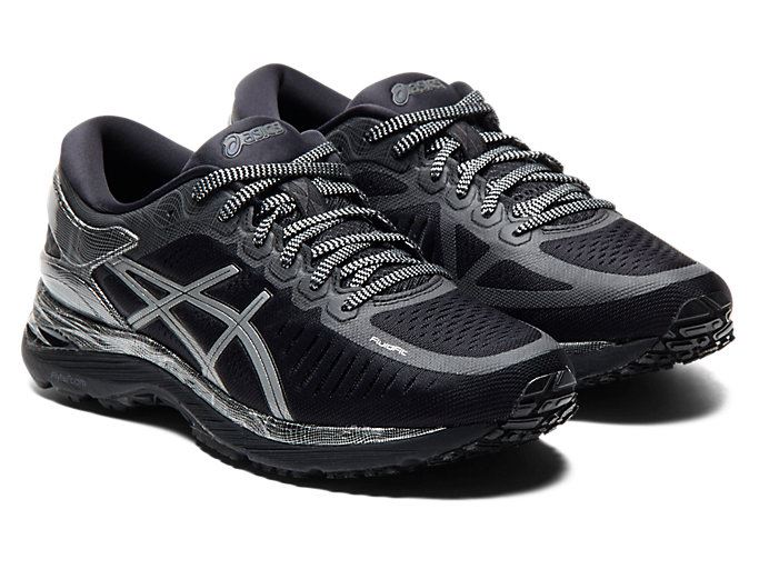 Black Asics Metarun Men's Running Shoes | HPBS5095