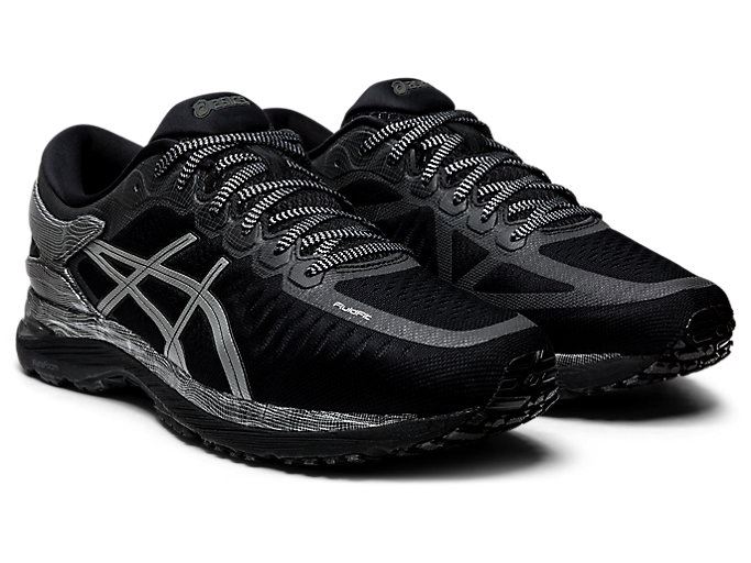 Black Asics Metarun Men's Running Shoes | HPBS5095