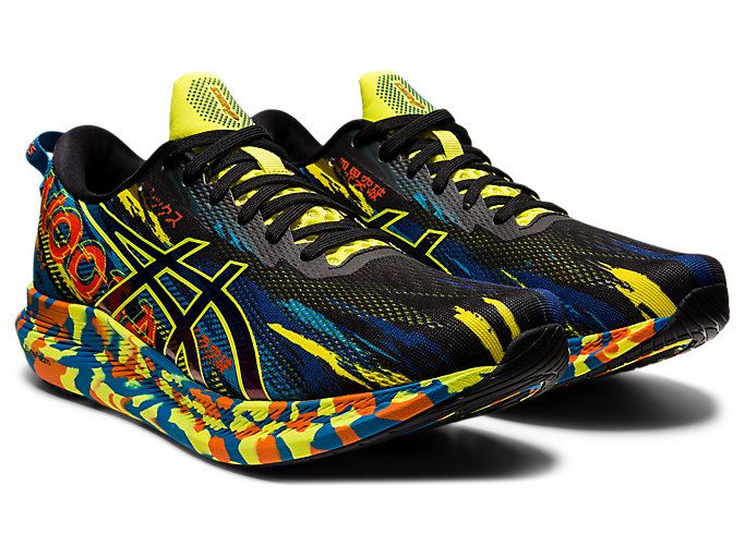 Black Asics NOOSA TRI 13 Men's Running Shoes | KZWO4593