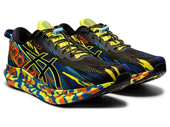 Black Asics NOOSA TRI 13 Men's Running Shoes | KZWO4593