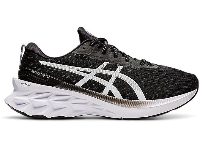 Black Asics NOVABLAST 2 Women's Running Shoes | IMMI7222