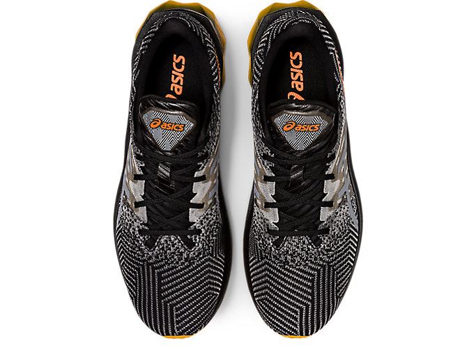 Black Asics NOVABLAST Men's Running Shoes | MHCL9818