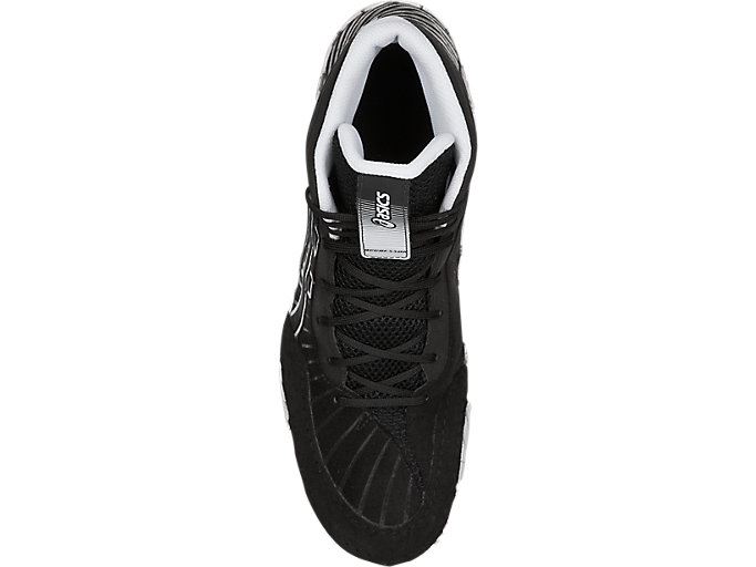 Black / Black Asics Aggressor 4 Men's Wrestling Shoes | SLFF5107