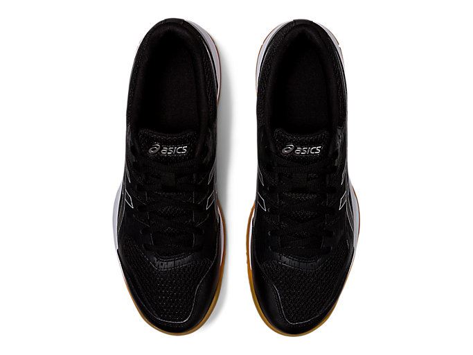 Black / Black Asics GEL-FURTHERUP Men's Volleyball Shoes | ZWCT8757