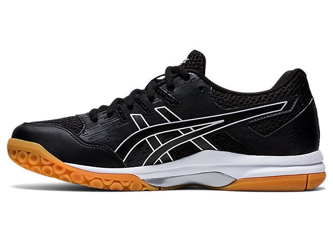 Black / Black Asics GEL-FURTHERUP Women's Volleyball Shoes | LEIA0440