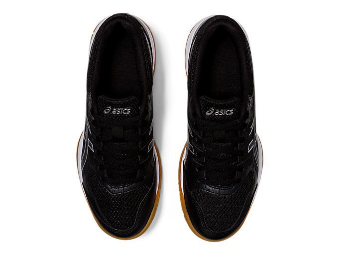 Black / Black Asics GEL-FURTHERUP Women's Volleyball Shoes | LEIA0440