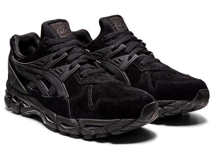 Black / Black Asics GEL-KAYANO TRAINER 21 Men's Sneakers | GMTY0091