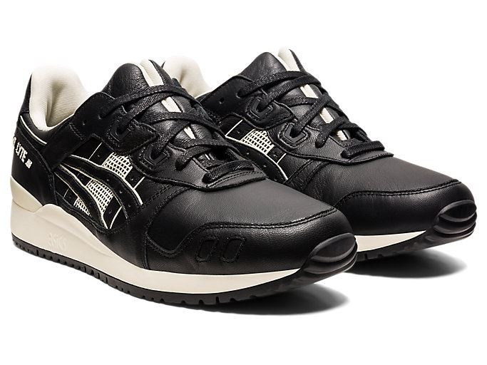 Black / Black Asics GEL-LYTE III OG Men's Sneakers | YBKQ5728