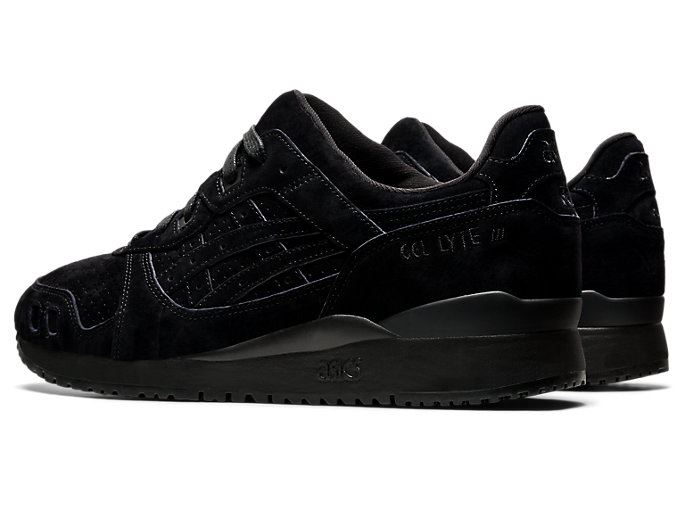 Black / Black Asics GEL-Lyte III Men's Sneakers | AJDG6922