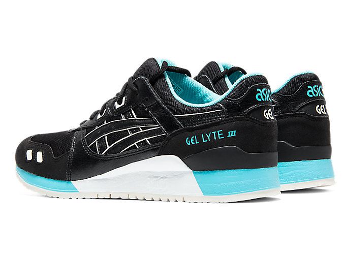 Black / Black Asics GEL-Lyte III Men's Sneakers | LALR4321