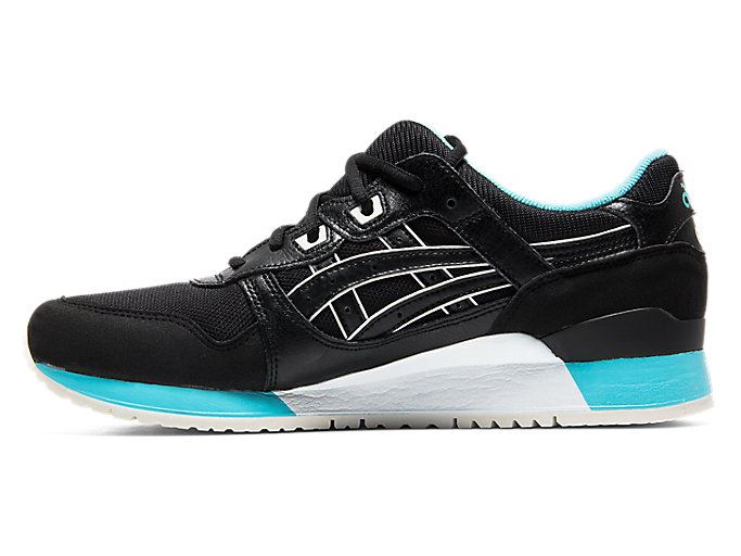 Black / Black Asics GEL-Lyte III Men's Sneakers | LALR4321