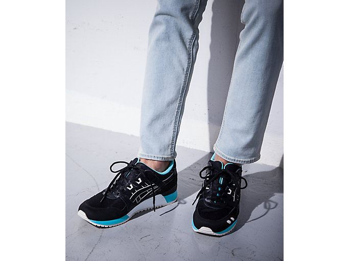 Black / Black Asics GEL-Lyte III Men's Sneakers | LALR4321