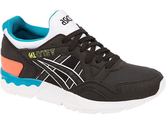 Black / Black Asics GEL-Lyte V Women's Sneakers | NURA2956