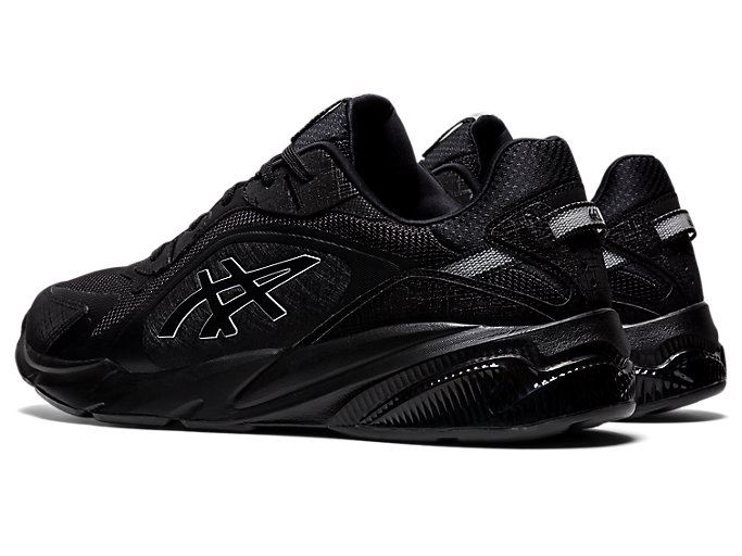 Black / Black Asics GEL-MIQRUM Men's Sneakers | NZQA1223