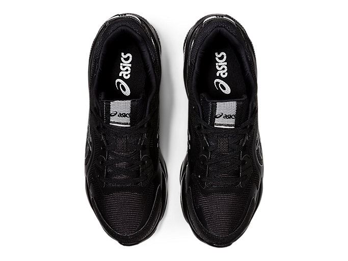 Black / Black Asics GEL-MIQRUM Men's Sneakers | NZQA1223