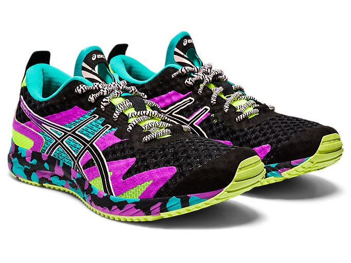 Black / Black Asics GEL-NOOSA TRI 12 Women's Running Shoes | UGRG4821