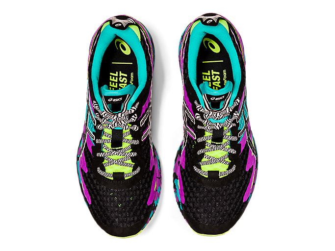 Black / Black Asics GEL-NOOSA TRI 12 Women's Running Shoes | UGRG4821