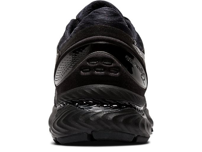 Black / Black Asics GEL-Nimbus 22 Men's Running Shoes | OJWG0563