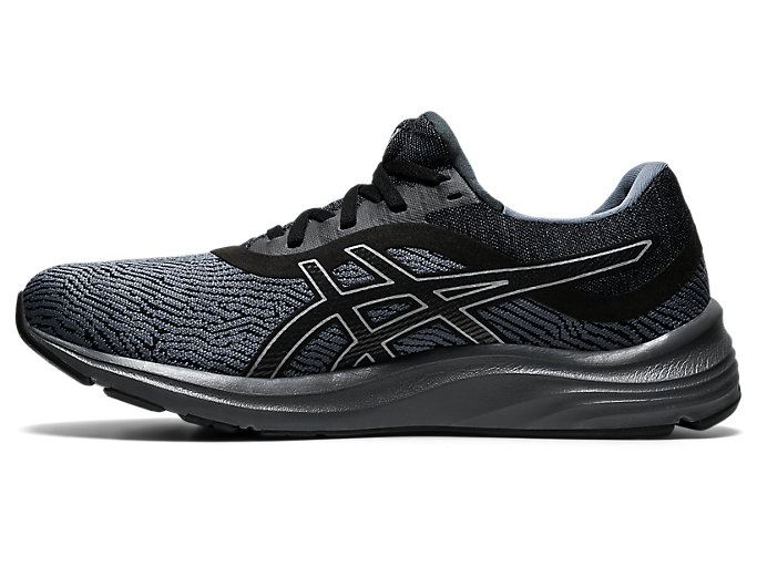 Black / Black Asics GEL-PULSE 12 MONO-SOCK Men's Running Shoes | SZNK5922