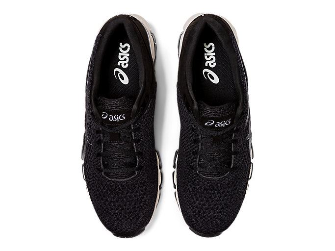 Black / Black Asics GEL-QUANTUM 360 5 KNIT Women's Sneakers | BIQV2249