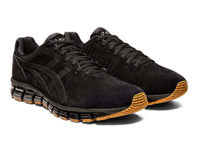 Black / Black Asics GEL-Quantum 360 4 LE Men's Sneakers | JEYQ1328