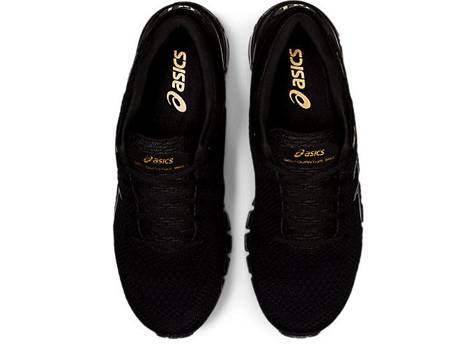 Black / Black Asics GEL-Quantum 360 Knit 2 Men's Sneakers | RSPL4121