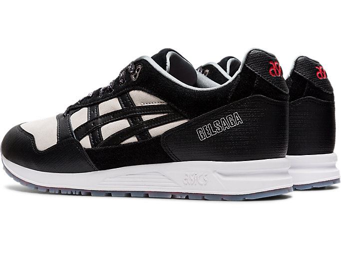 Black / Black Asics GEL-Saga Men's Sneakers | GXVQ1361