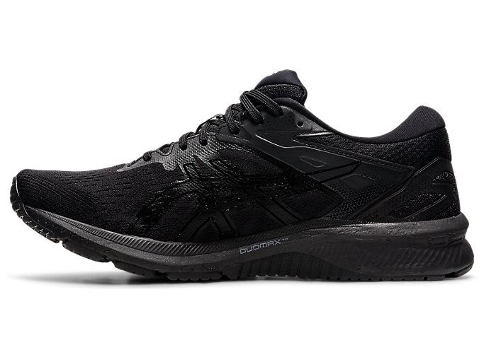 Black / Black Asics GT-1000 10 Men's Running Shoes | EQQS4631