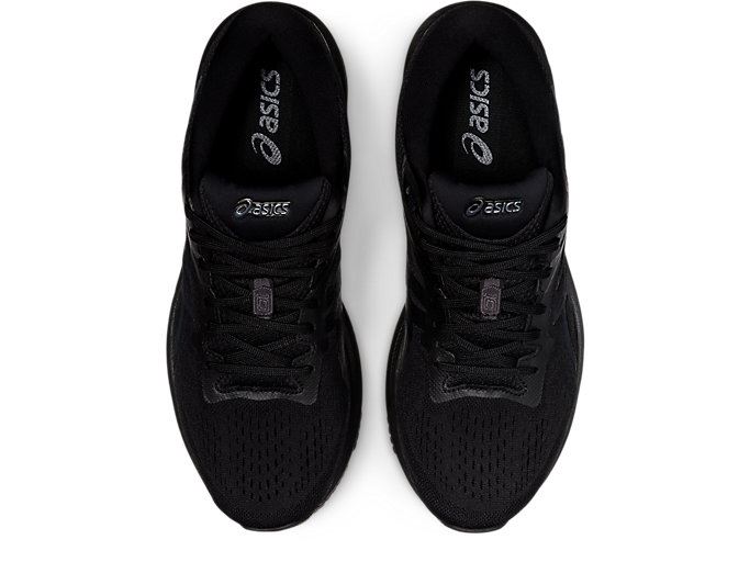 Black / Black Asics GT-1000 10 Men's Running Shoes | EQQS4631