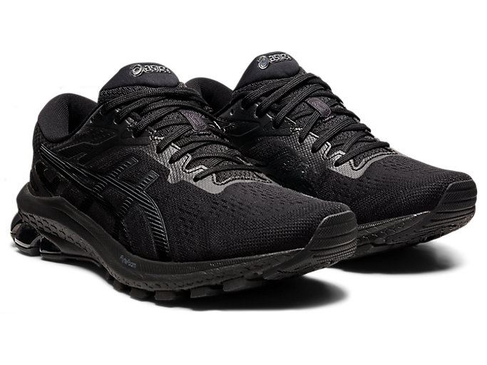 Black / Black Asics GT-1000 10 Women's Running Shoes | IXZJ7834