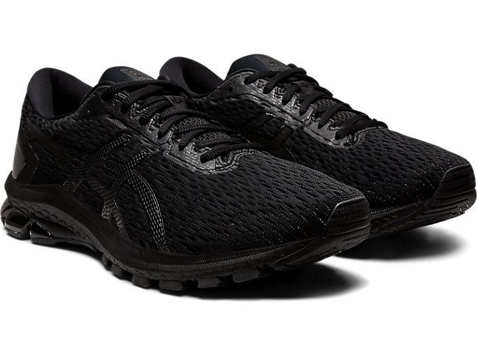 Black / Black Asics GT-1000 9 Men's Running Shoes | SDYF3174