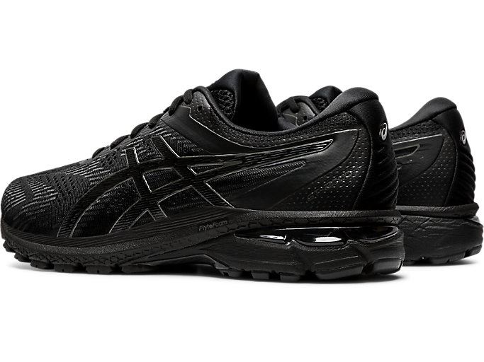 Black / Black Asics GT-2000 8 Men's Running Shoes | OKTR2770