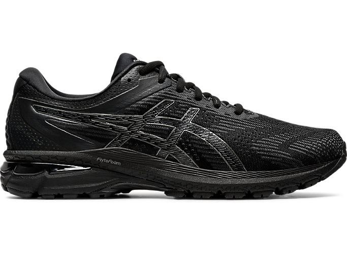 Black / Black Asics GT-2000 8 Men\'s Running Shoes | OKTR2770