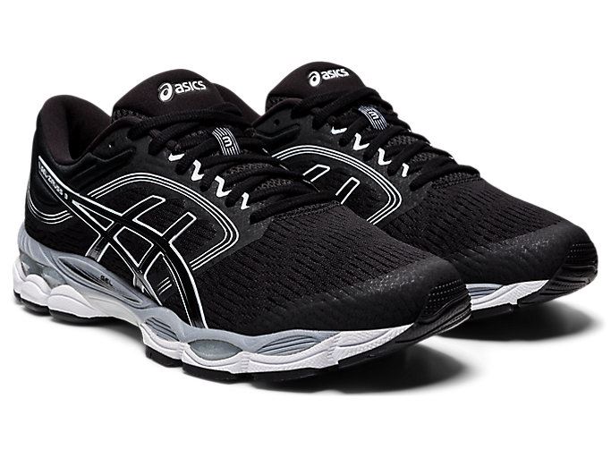 Black / Black Asics Gel-Ziruss 3 MX Men's Running Shoes | UNTW9612