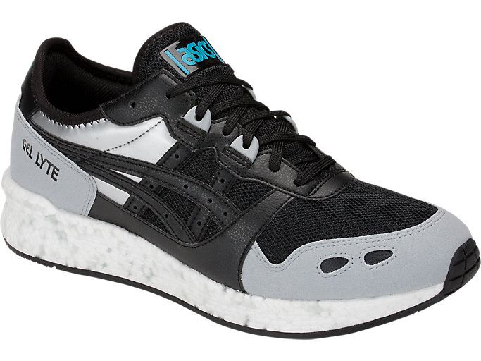 Black / Black Asics HYPER GEL-LYTE Men's Sneakers | TCBX6279