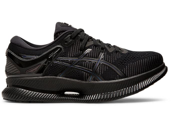 Black / Black Asics METARIDE Women's Running Shoes | LHWH1865