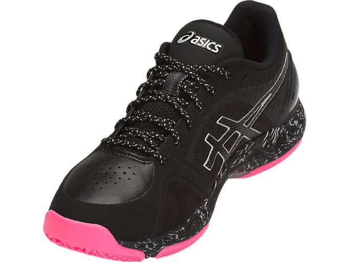 Black / Black Asics NETBURNER SUPER FF Women's Volleyball Shoes | HUYV1881