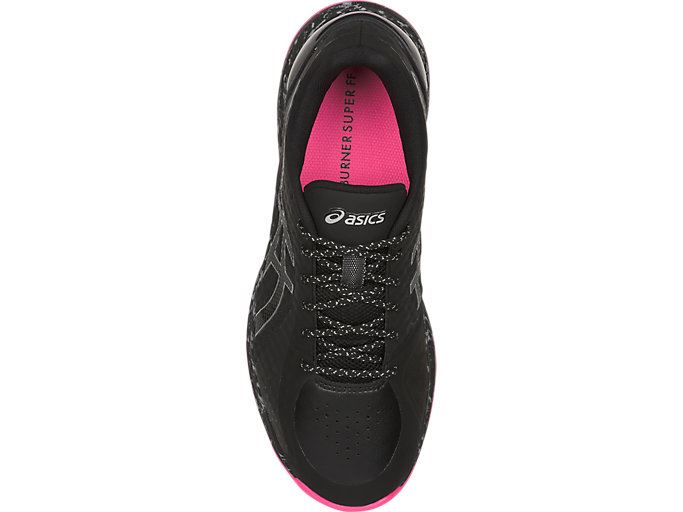 Black / Black Asics NETBURNER SUPER FF Women's Volleyball Shoes | HUYV1881