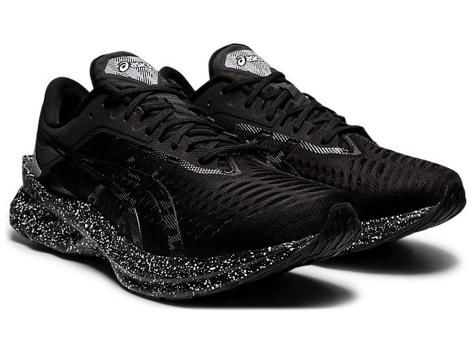 Black / Black Asics NOVABLAST Men's Running Shoes | GZAP8958