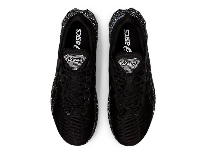 Black / Black Asics NOVABLAST Men's Running Shoes | GZAP8958