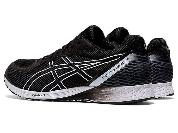 Black / Black Asics TARTHEREDGE 2 Men's Running Shoes | ZZYW7371