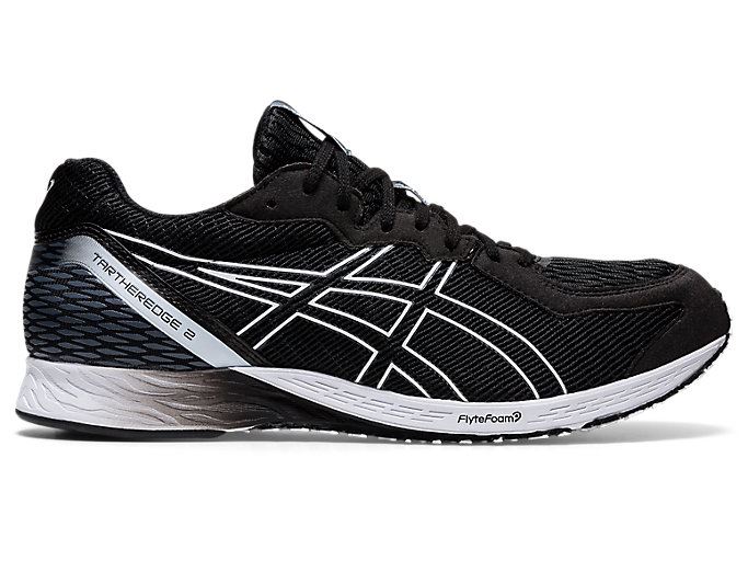 Black / Black Asics TARTHEREDGE 2 Men\'s Running Shoes | ZZYW7371